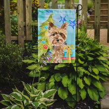 Load image into Gallery viewer, Christmas Tree Yorkie Yorkshire Terrier Garden Flag - Outdoor Decorative Yard Flag CK1854GF