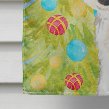 Load image into Gallery viewer, Christmas Tree Fox Terrier Flag Canvas House Size CK1855CHF