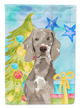 Load image into Gallery viewer, Christmas Tree Weimaraner Garden Flag - Outdoor Decorative Yard Flag CK1859GF