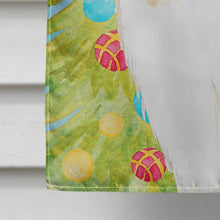 Load image into Gallery viewer, Christmas Tree Rough Collie Flag Canvas House Size CK1867CHF