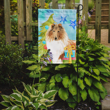 Load image into Gallery viewer, Christmas Tree Rough  Collie Garden Flag - Outdoor Decorative Yard Flag CK1867GF