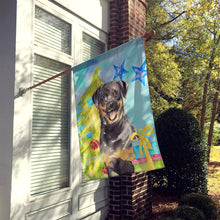 Load image into Gallery viewer, Christmas Tree Rottweiler Flag Canvas House Size CK1868CHF