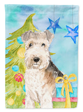 Load image into Gallery viewer, Christmas Tree Lakeland Terrier Garden Flag - Outdoor Decorative Yard Flag CK1873GF