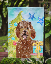 Load image into Gallery viewer, Christmas Tree Labradoodle Garden Flag - Outdoor Decorative Yard Flag CK1874GF