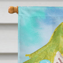 Load image into Gallery viewer, Christmas Tree Japanese Spitz Flag Canvas House Size CK1875CHF