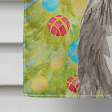 Load image into Gallery viewer, Christmas Tree Irish Wolfhound Flag Canvas House Size CK1876CHF