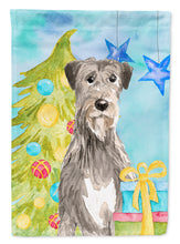 Load image into Gallery viewer, Christmas Tree Irish Wolfhound Garden Flag - Outdoor Decorative Yard Flag CK1876GF