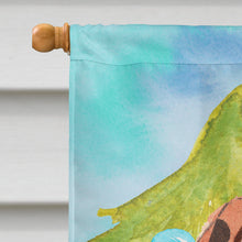 Load image into Gallery viewer, Christmas Tree Vizsla Flag Canvas House Size CK1877CHF