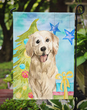 Load image into Gallery viewer, Christmas Tree Golden Retriever Garden Flag - Outdoor Decorative Yard Flag CK1878GF