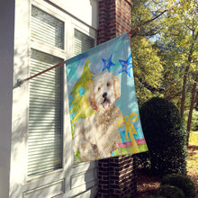 Load image into Gallery viewer, Christmas Tree Goldendoodle Flag Canvas House Size CK1879CHF