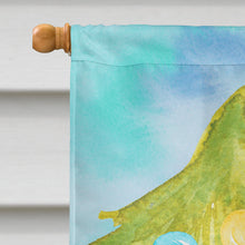 Load image into Gallery viewer, Christmas Tree Goldendoodle Flag Canvas House Size CK1879CHF