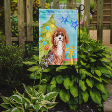 Load image into Gallery viewer, Christmas Tree Cavapoo Garden Flag - Outdoor Decorative Yard Flag CK1881GF