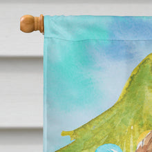 Load image into Gallery viewer, Christmas Tree Bloodhound Flag Canvas House Size CK1887CHF