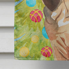 Load image into Gallery viewer, Christmas Tree Bloodhound Flag Canvas House Size CK1887CHF