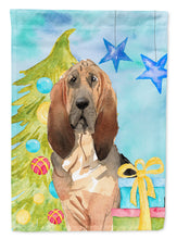Load image into Gallery viewer, Christmas Tree Bloodhound Flag Canvas House Size CK1887CHF
