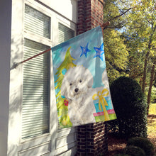 Load image into Gallery viewer, Christmas Tree Bichon Frise Flag Canvas House Size CK1888CHF