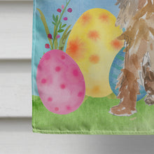 Load image into Gallery viewer, Easter Eggs Yorkie Yorkshire Terrier Flag Canvas House Size CK1891CHF