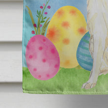 Load image into Gallery viewer, Easter Eggs White Collie Flag Canvas House Size CK1893CHF