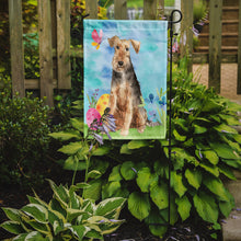 Load image into Gallery viewer, Easter Eggs Welsh Terrier Garden Flag - Outdoor Decorative Yard Flag CK1895GF