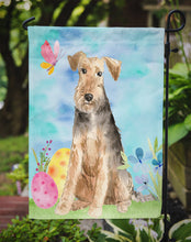 Load image into Gallery viewer, Easter Eggs Welsh Terrier Garden Flag - Outdoor Decorative Yard Flag CK1895GF