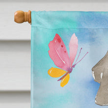 Load image into Gallery viewer, Easter Eggs Weimaraner Flag Canvas House Size CK1896CHF