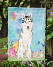 Load image into Gallery viewer, Easter Eggs Siberian Husky Garden Flag - Outdoor Decorative Yard Flag CK1898GF