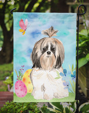 Load image into Gallery viewer, Easter Eggs Shih Tzu Garden Flag - Outdoor Decorative Yard Flag CK1900GF