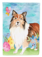 Load image into Gallery viewer, Easter Eggs Sheltie Garden Flag - Outdoor Decorative Yard Flag CK1901GF