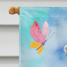 Load image into Gallery viewer, Easter Eggs Schnauzer #2 Flag Canvas House Size CK1907CHF