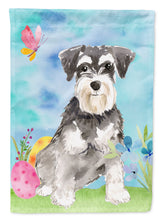 Load image into Gallery viewer, Easter Eggs Schnauzer #2 Flag Canvas House Size CK1907CHF