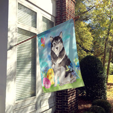 Load image into Gallery viewer, Easter Eggs Alaskan Malamute Flag Canvas House Size CK1909CHF
