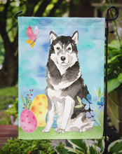 Load image into Gallery viewer, Easter Eggs Alaskan Malamute Garden Flag - Outdoor Decorative Yard Flag CK1909GF
