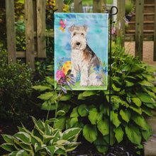 Load image into Gallery viewer, Easter Eggs Lakeland Terrier Garden Flag - Outdoor Decorative Yard Flag CK1910GF