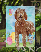 Load image into Gallery viewer, Easter Eggs Labradoodle Garden Flag - Outdoor Decorative Yard Flag CK1911GF