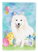 Load image into Gallery viewer, Easter Eggs Japanese Spitz Flag Canvas House Size CK1912CHF