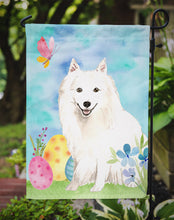 Load image into Gallery viewer, Easter Eggs Japanese Spitz Garden Flag - Outdoor Decorative Yard Flag CK1912GF