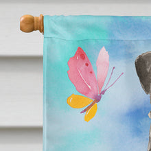 Load image into Gallery viewer, Easter Eggs Irish Wolfhound Flag Canvas House Size CK1913CHF