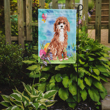 Load image into Gallery viewer, Easter Eggs Cavapoo Garden Flag - Outdoor Decorative Yard Flag CK1918GF