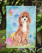 Load image into Gallery viewer, Easter Eggs Cavapoo Garden Flag - Outdoor Decorative Yard Flag CK1918GF