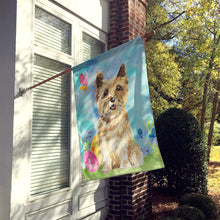 Load image into Gallery viewer, Easter Eggs Cairn Terrier Flag Canvas House Size CK1920CHF