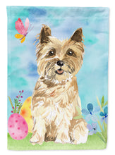 Load image into Gallery viewer, Easter Eggs Cairn Terrier Flag Canvas House Size CK1920CHF