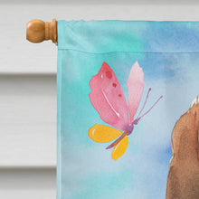 Load image into Gallery viewer, Easter Eggs Bloodhound Flag Canvas House Size CK1924CHF