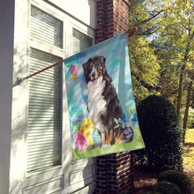 Load image into Gallery viewer, Easter Eggs Bernese Mountain Dog Flag Canvas House Size CK1926CHF