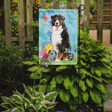 Load image into Gallery viewer, Easter Eggs Bernese Mountain Dog Garden Flag - Outdoor Decorative Yard Flag CK1926GF