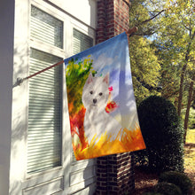 Load image into Gallery viewer, Fall Westie Flag Canvas House Size CK1930CHF