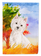 Load image into Gallery viewer, Fall Westie Flag Canvas House Size CK1930CHF