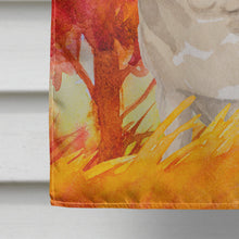 Load image into Gallery viewer, Fall Fawn Pug Flag Canvas House Size CK1934CHF