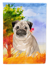 Load image into Gallery viewer, Fall Fawn Pug Flag Canvas House Size CK1934CHF