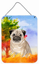 Load image into Gallery viewer, Fall Fawn Pug Wall or Door Hanging Prints CK1934DS1216