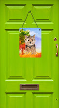 Load image into Gallery viewer, Fall Norwich Terrier Wall or Door Hanging Prints CK1936DS1216